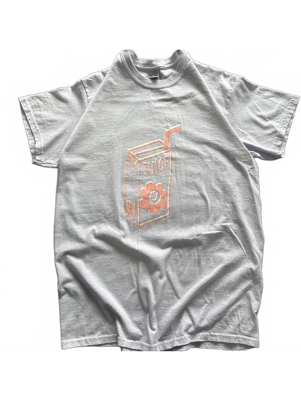 Lavender "Juice Box" Graphic Tee